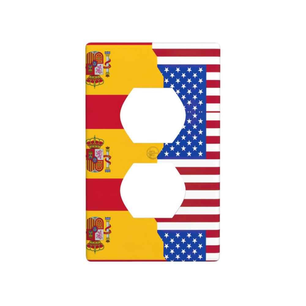 Amerikanische Spanien-flagge