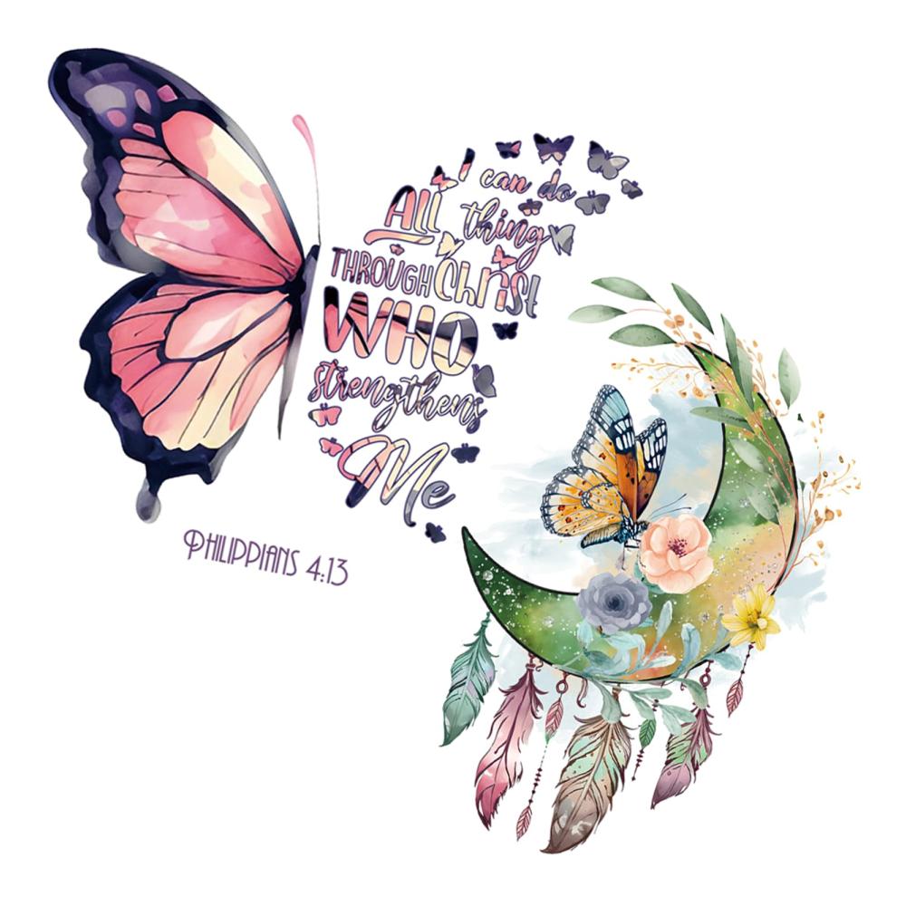 Traumfänger Schmetterling Wandaufkleber